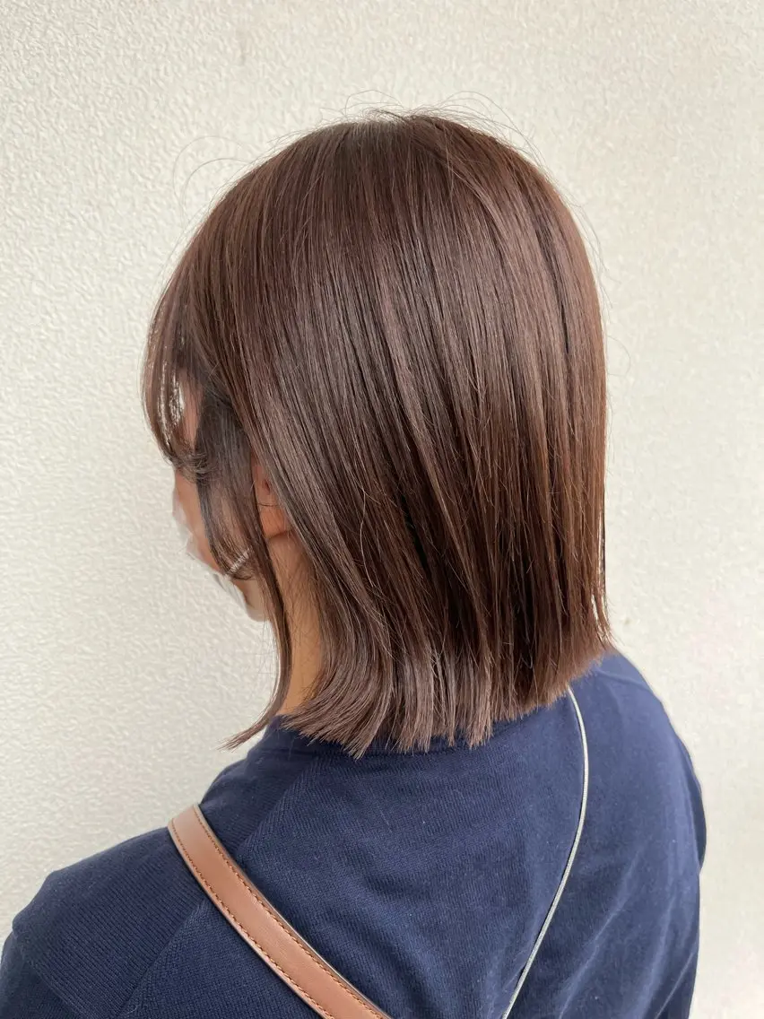 ミディアム REN⭐️注意事項有 無料カットモデル募集のヘアスタイル