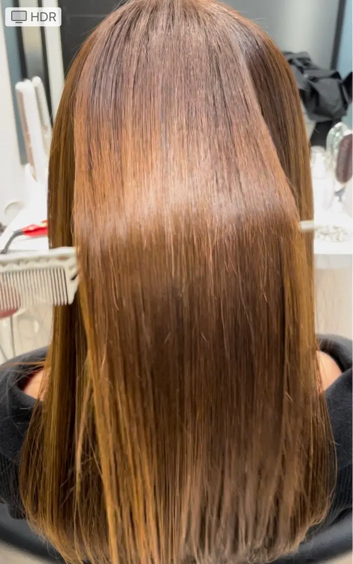 ロング カラー ブリーチ 縮毛矯正 カット ヘアカラー 縮毛矯正 トリートメント 縮毛•酸性矯正特化/ 美髪•髪質改善/KJのヘアスタイル