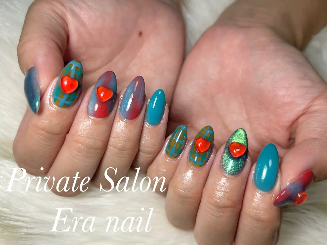 ネイル 持ち込み ハンドネイル Era nailのネイルデザイン