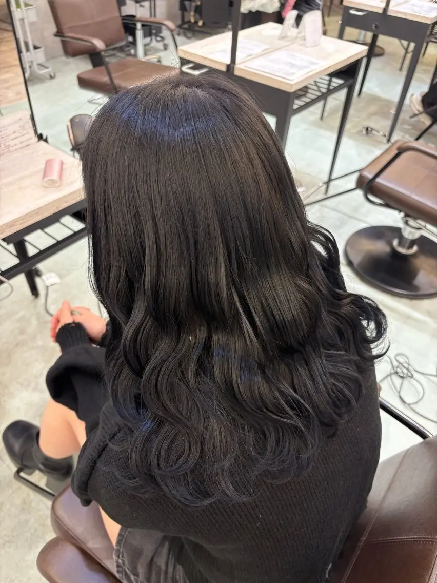セミロング カラー ヘアセット Ruka 🎀のヘアスタイル