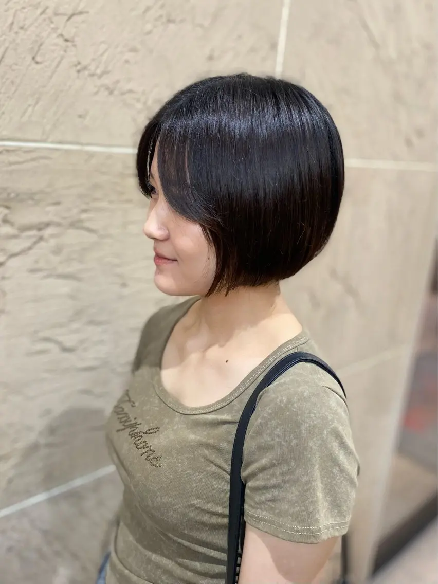 ショート ボブ 伊藤 裕也のヘアスタイル