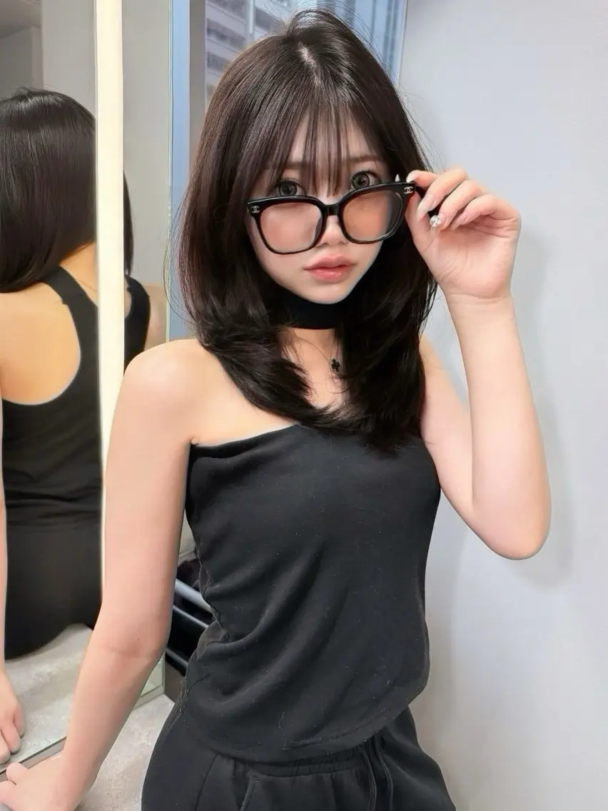 セミロング カラー ヘアアレンジ ヘアカラー Kd /名古屋カラーモデルのヘアスタイル