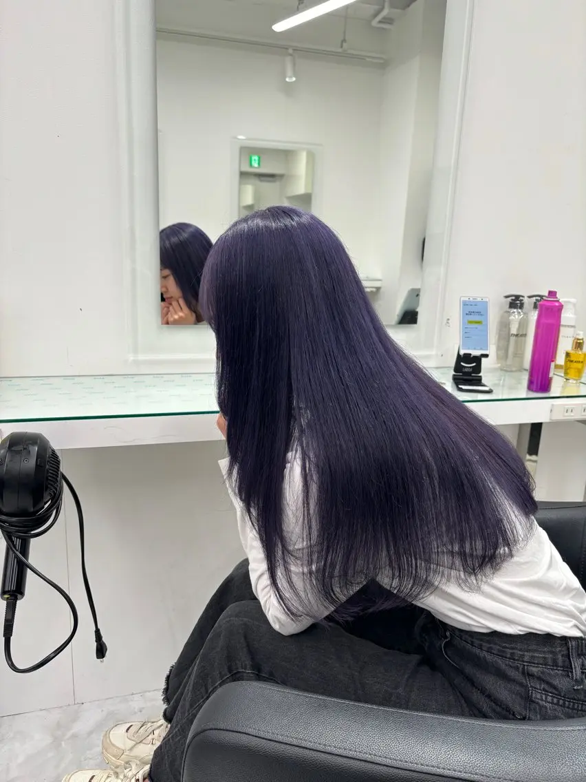 ロング カラー 💖ミルクティー💖 あかり💖のヘアスタイル