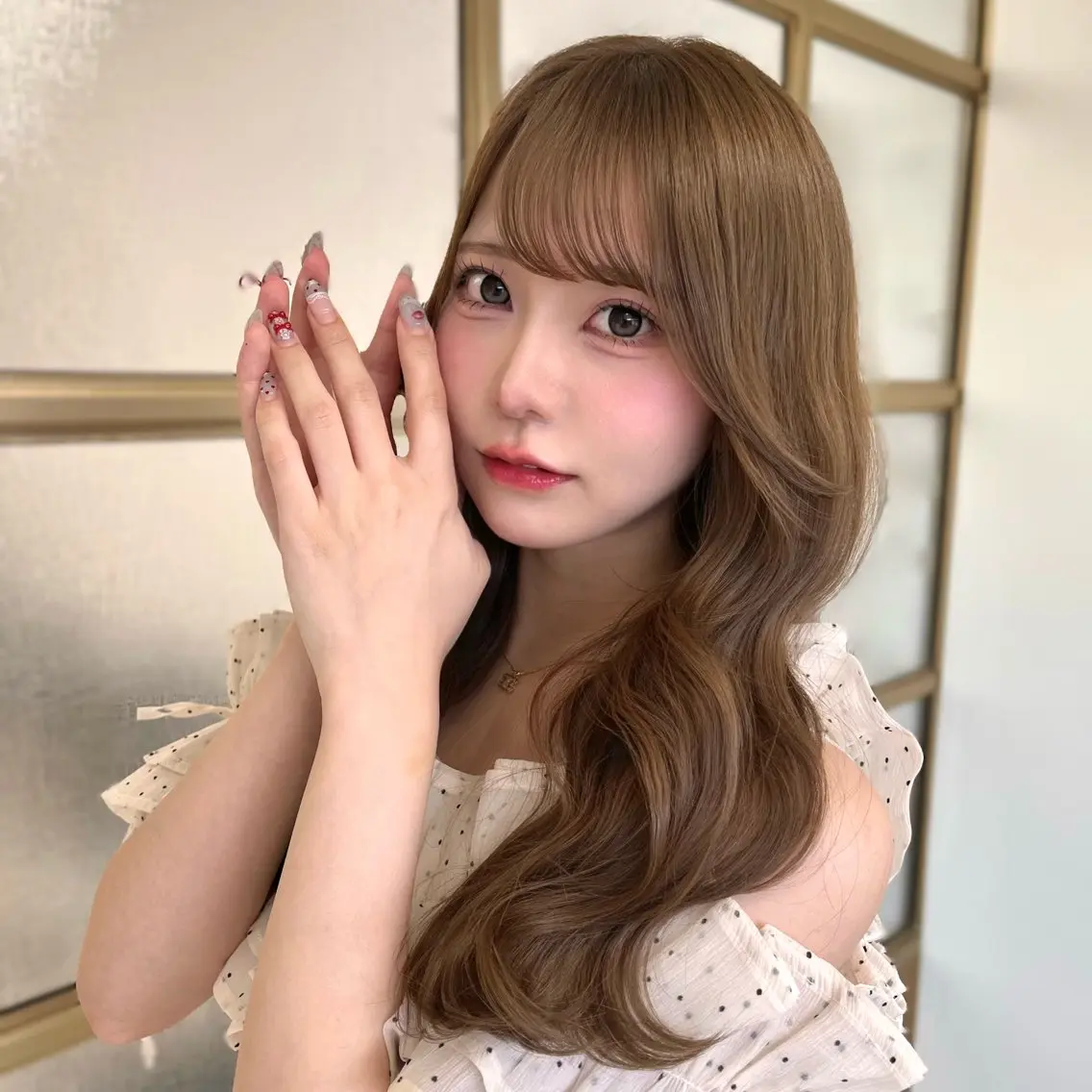 ロング カラー 🪞ボブ特化/顔 まわり🧸mai🎀のヘアスタイル