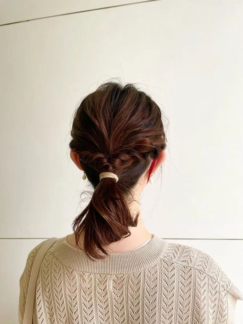セミロング ヘアセット 🌸 Miyuのマツエク・マツパデザイン