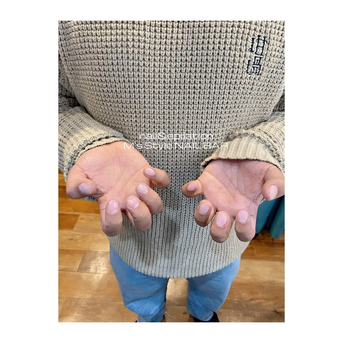 ネイル クリアネイル 成人式 フットネイル フレンチネイル ジェルネイル ハンドネイル M's Style NAIL BARのネイルデザイン