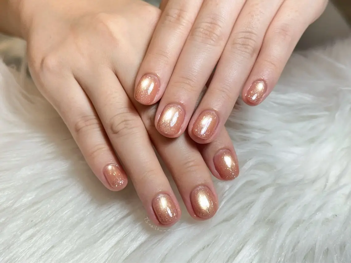 ネイル キラキラネイル マグネットネイル 持ち込み シンプルネイル ハンドネイル フットネイル ハンドケア TS. nails___のネイルデザイン