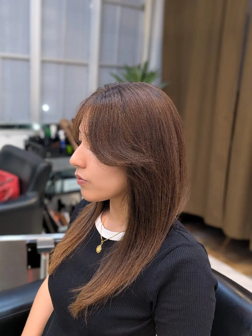 ロング 伊藤 翼のヘアスタイル