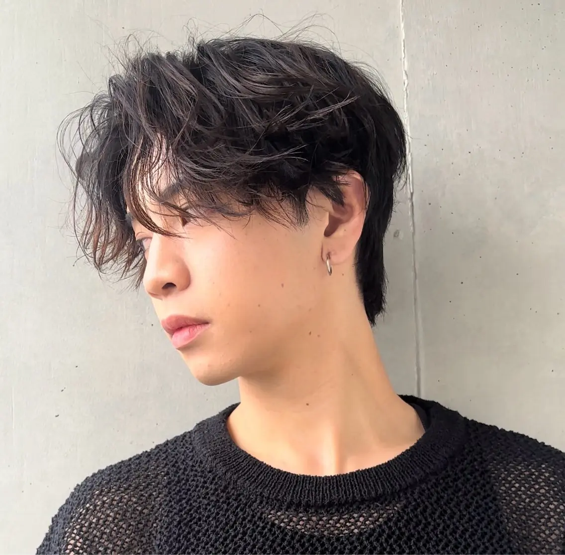 メンズ 縮毛矯正練習 モデル募集✨️NOAのヘアスタイル