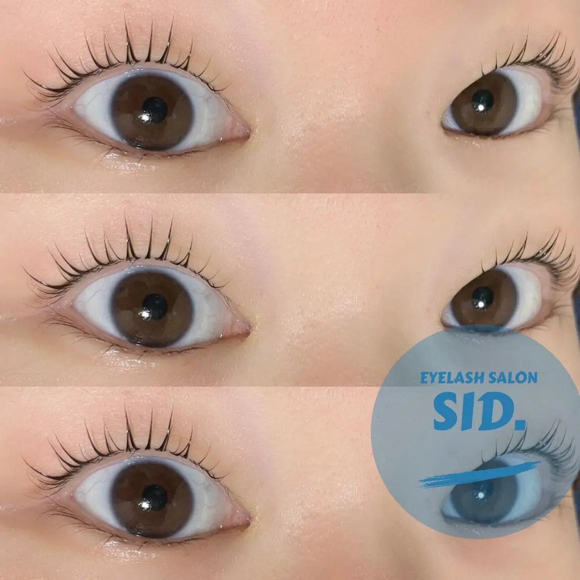 マツエク・マツパ マツパ eye lash salon SIDのマツエク・マツパデザイン