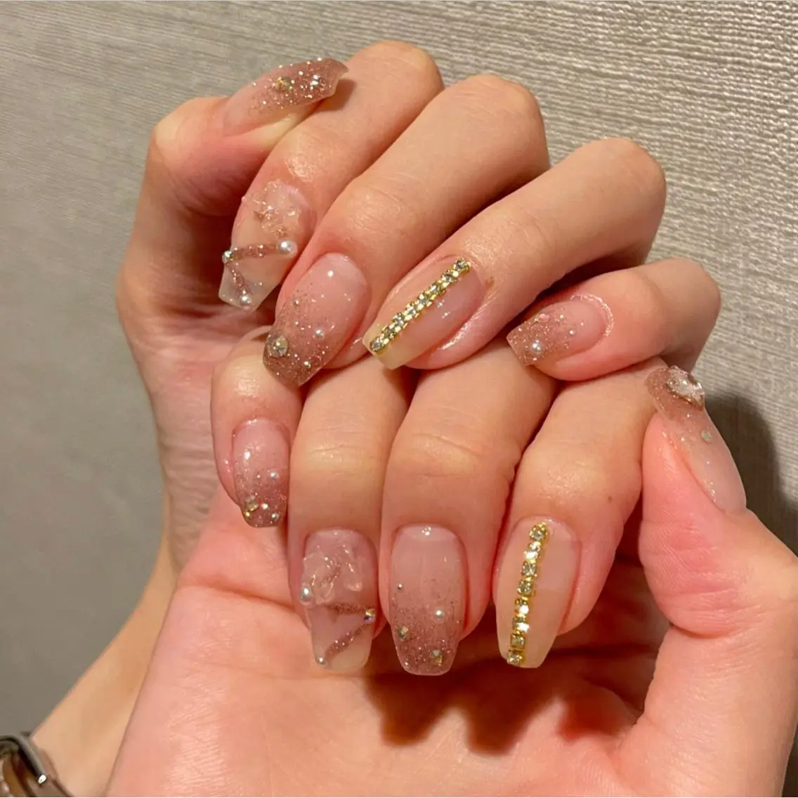 ネイル ハンドネイル 👍thumbs up nail👍のネイルデザイン
