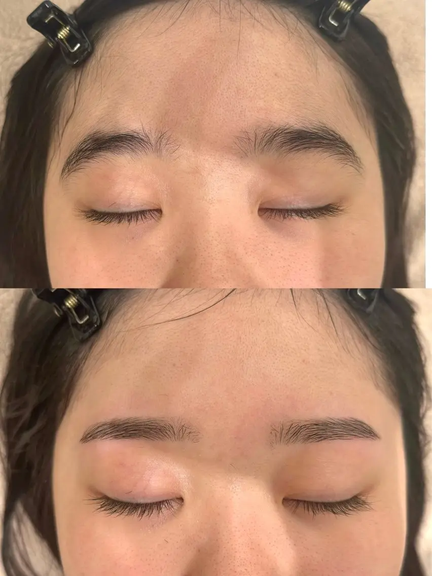 アイブロウ ワックス脱毛 Emiy BeautyLushのマツエク・マツパデザイン