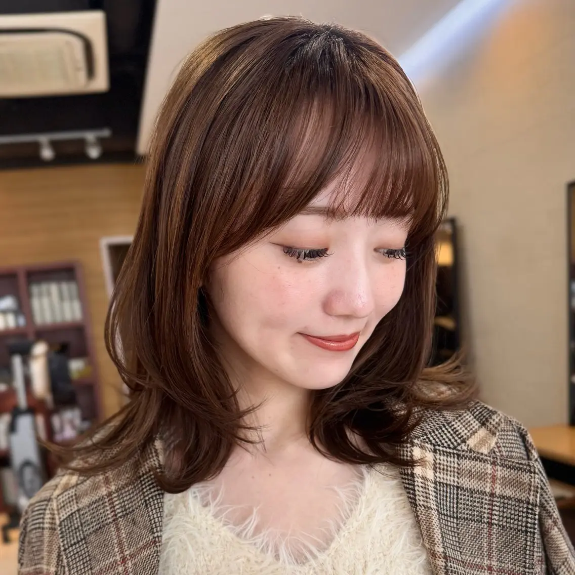 【🌈30日限定🌈】✂️似合わせカット➕髪質改善艶カラー🎨 ➕補修トリートメント✨➕marbb🫧の写真