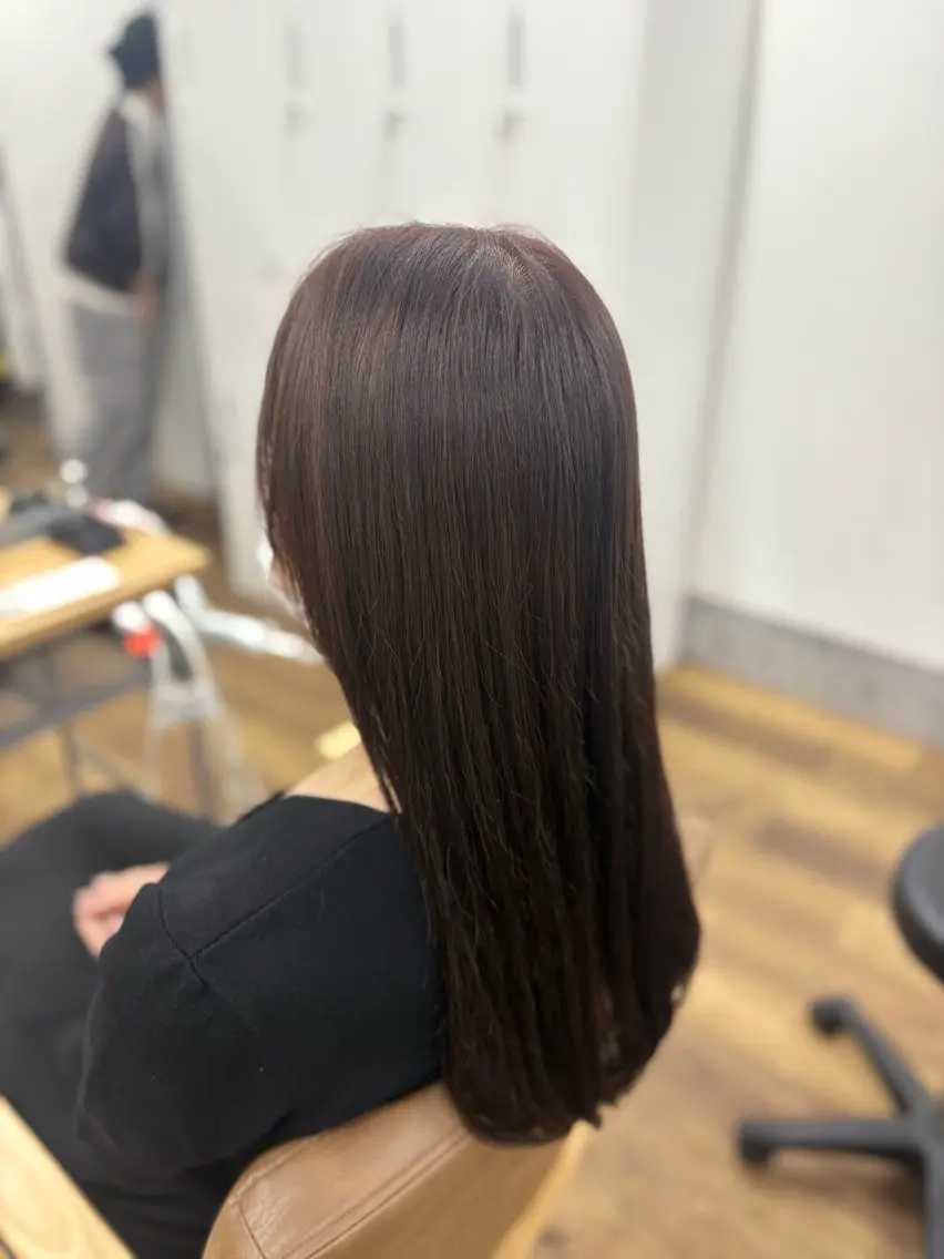 ロング カラー カット ヘアカラー Sakura-YUC CA-モデル様募集中のヘアスタイル