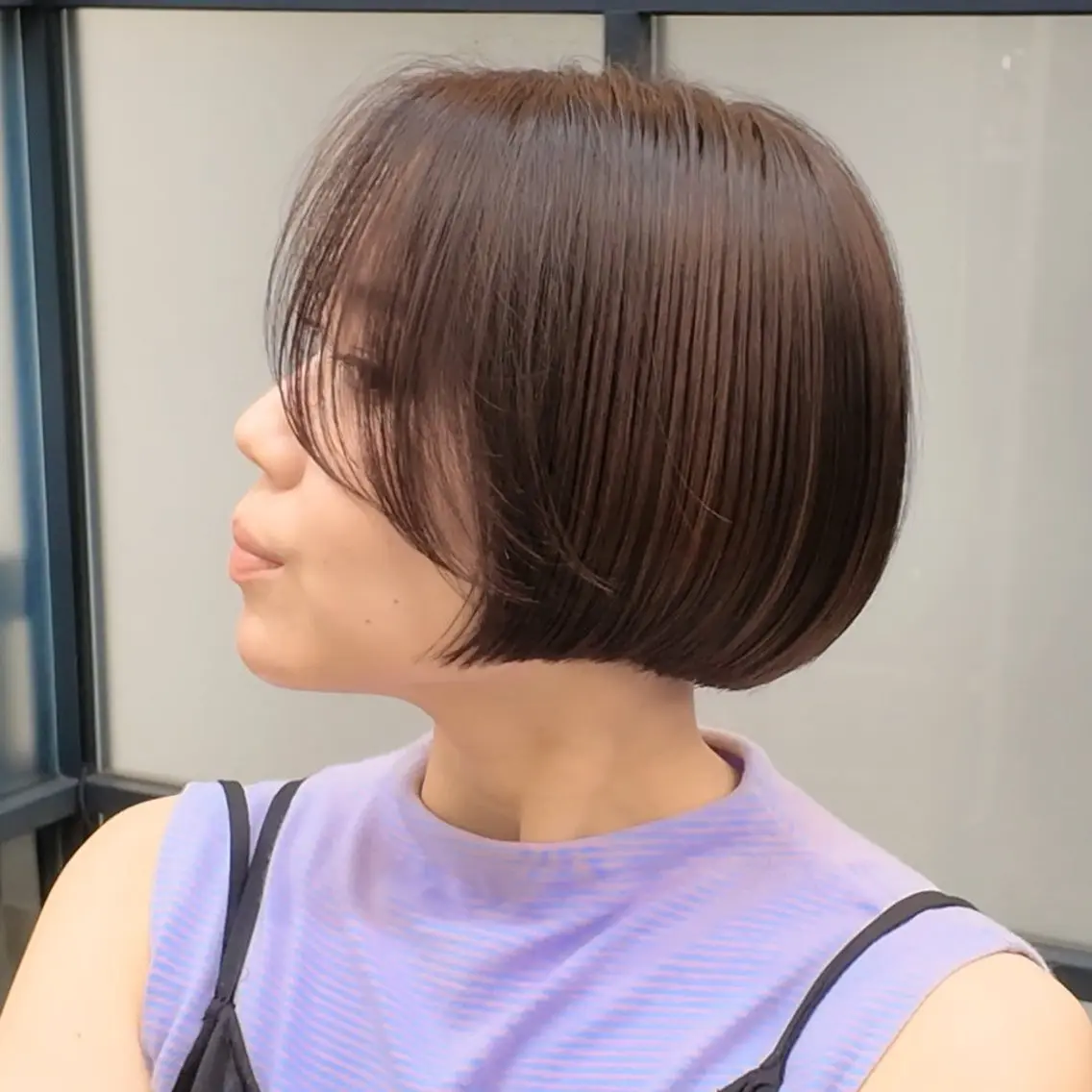 ショート ボブ 中高下 由真 ◎モニター様価格のヘアスタイル