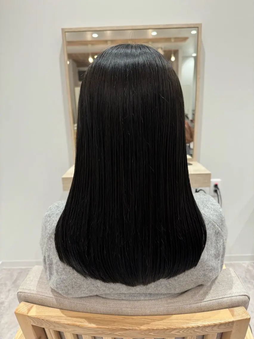 カットカラーハホニコトリートメント🩵の写真