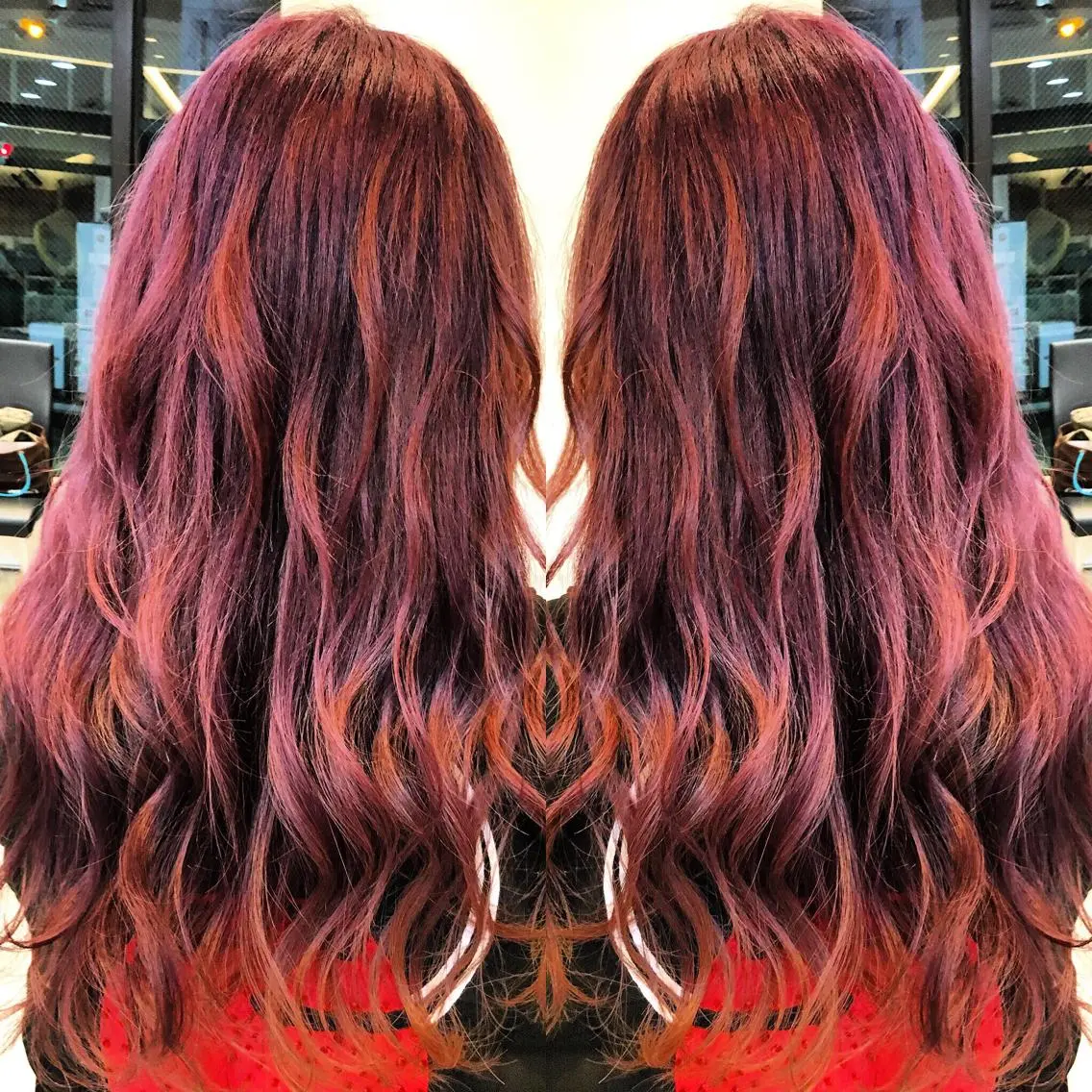 カラー 美容室 HAKUAのヘアスタイル