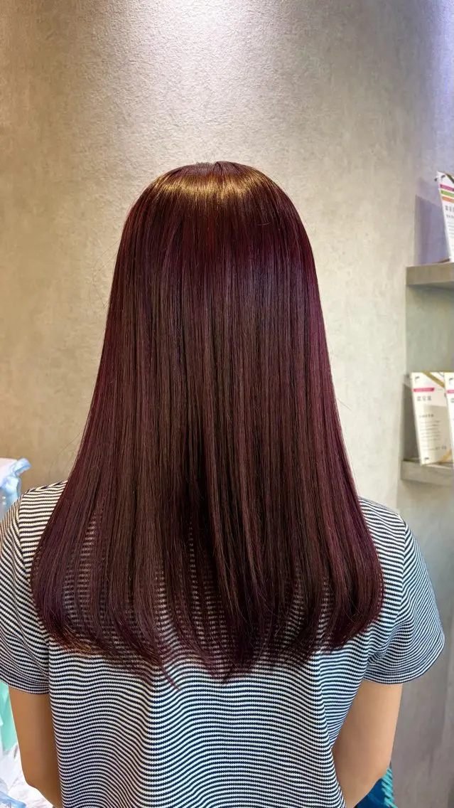 ミディアム ヘアカラー SOL／ あづき⭐️のヘアスタイル