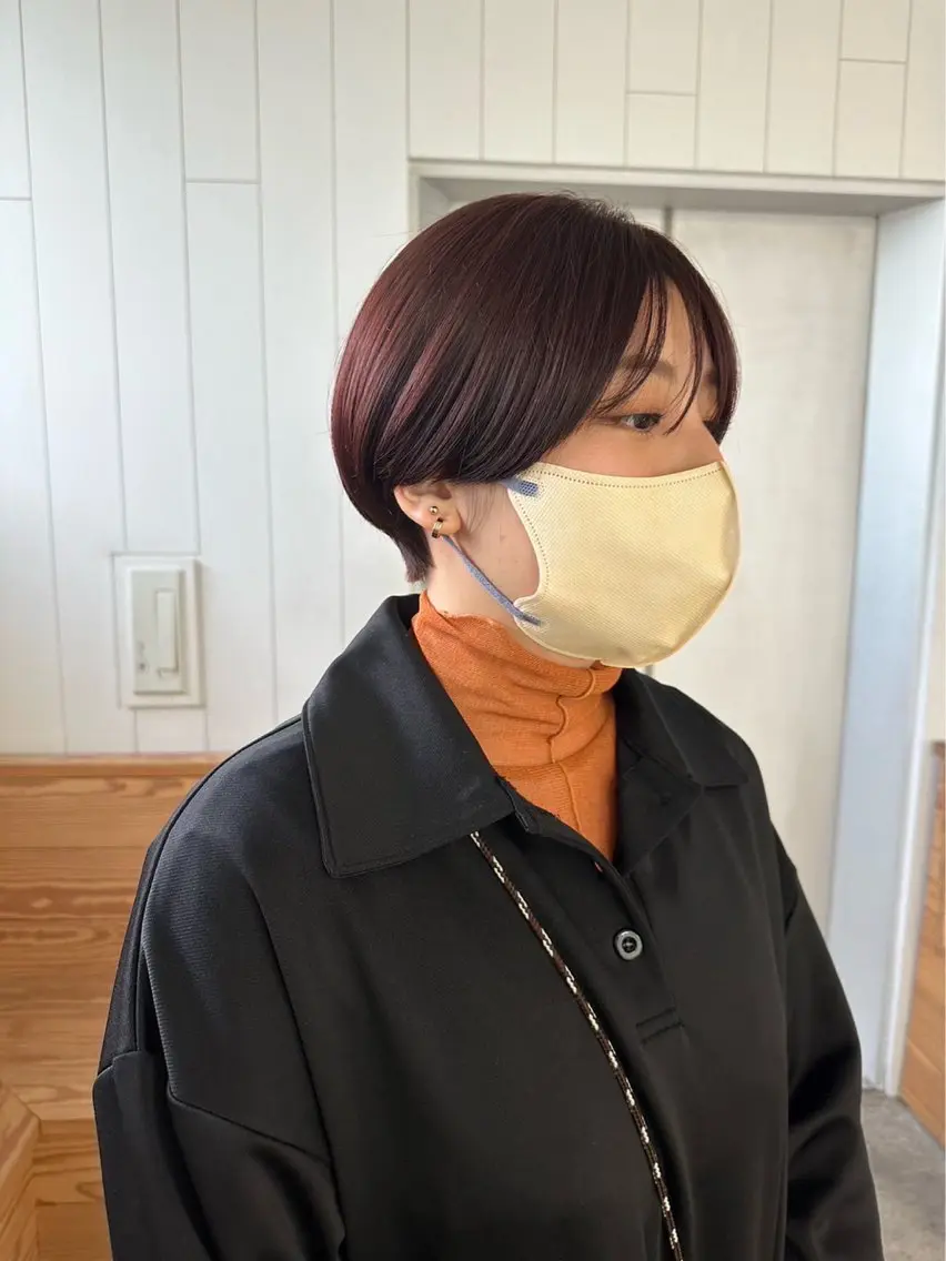 ショート 久保 嗣温のヘアスタイル