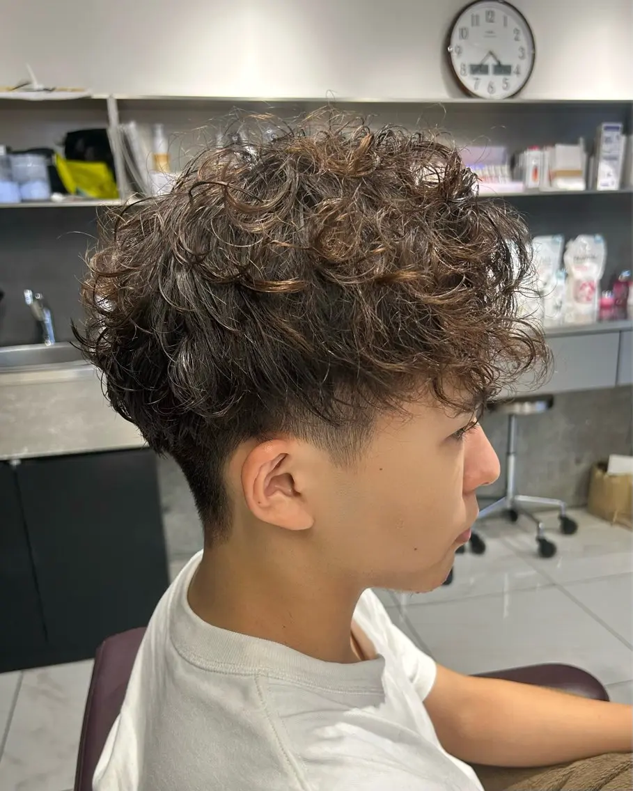 メンズ メンズパーマ カット パーマ ❤️‍🔥Ai/メン ズカット❤️‍🔥のヘアスタイル