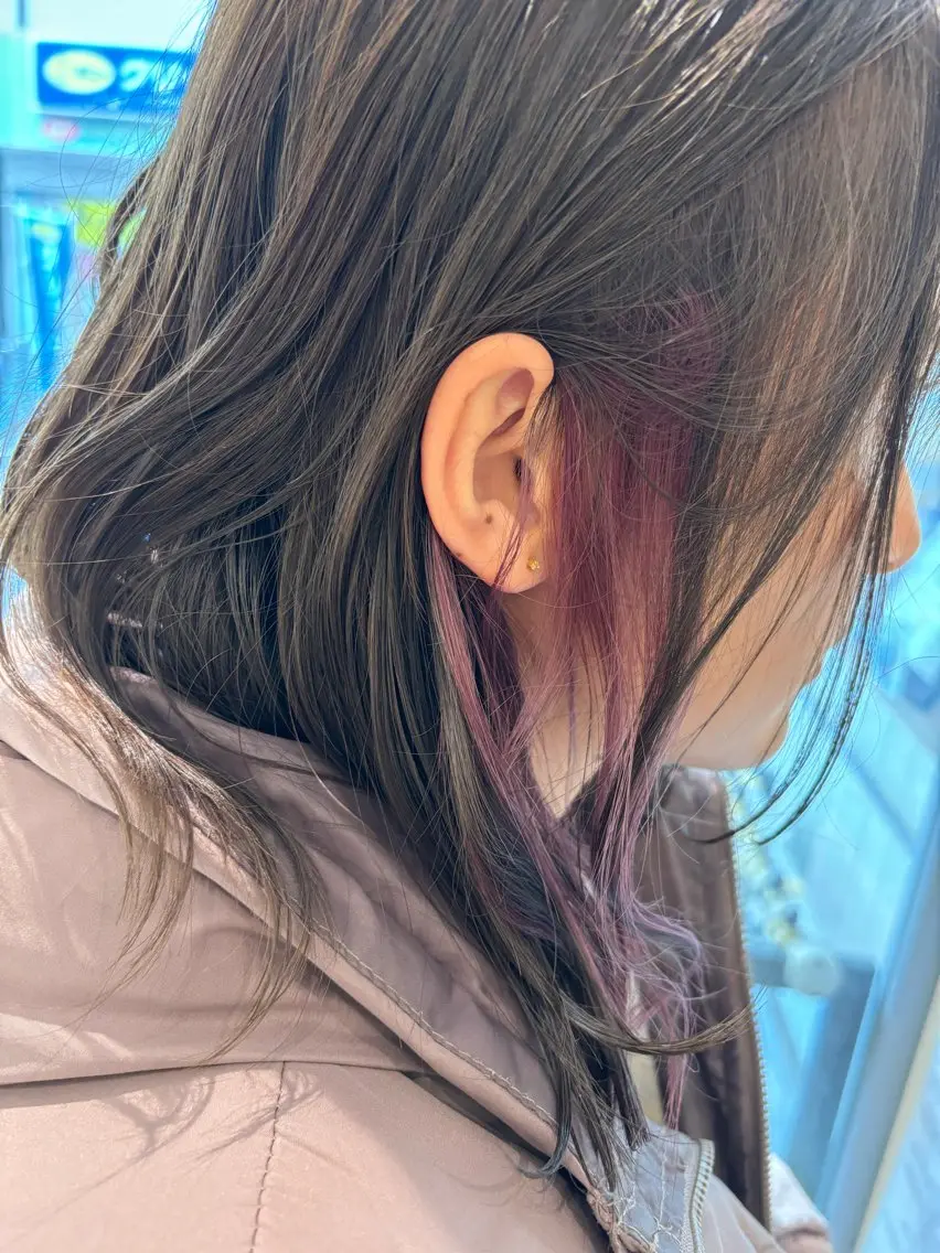 セミロング 野村 拓海のヘアスタイル