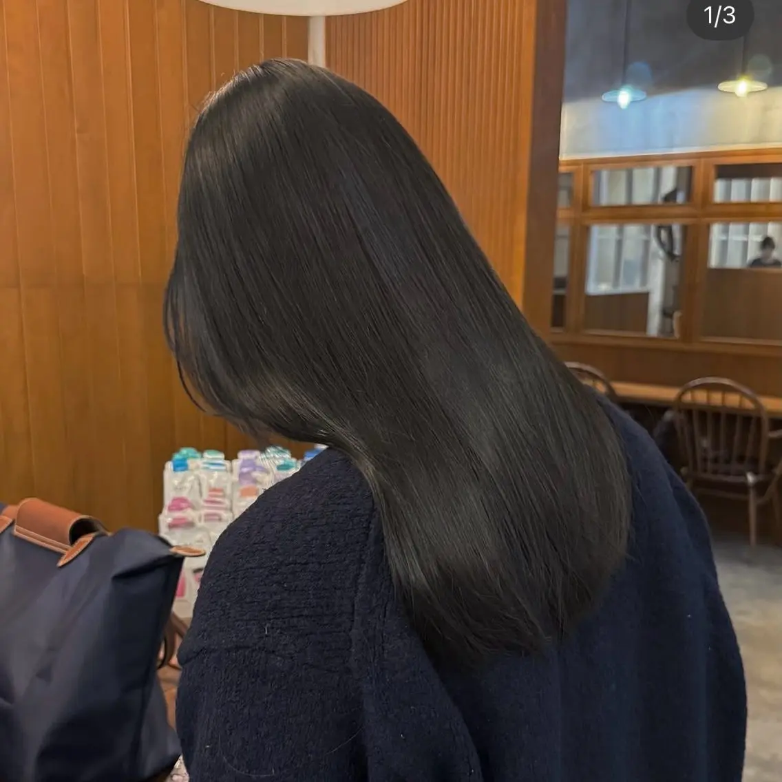 ロング カラー ヘアカラー 透明感カラー/ くるくるパーマミウのヘアスタイル