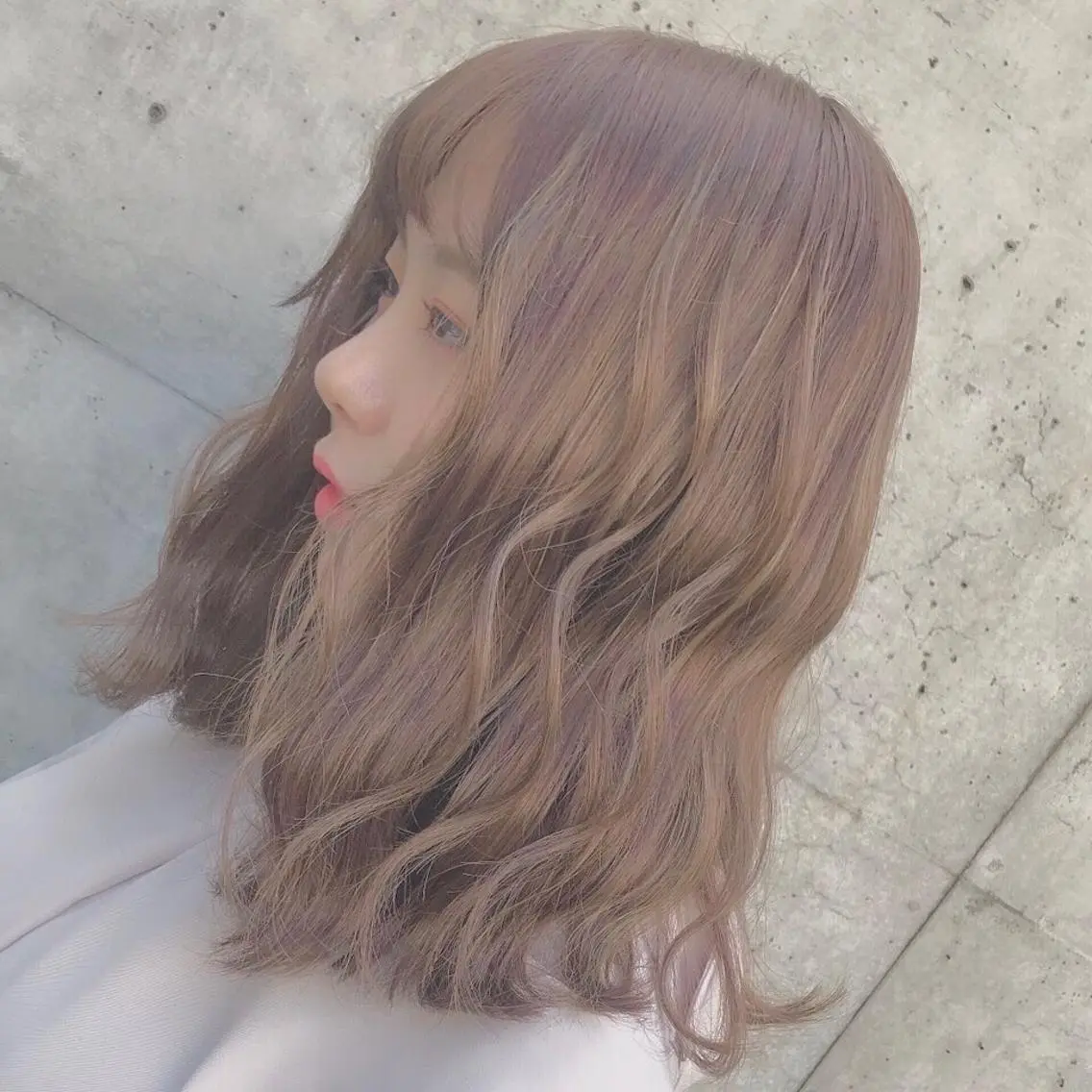 セミロング カラー ヘアアレンジ メンズ キッズ ブリーチの髪様 MASATOのヘアスタイル