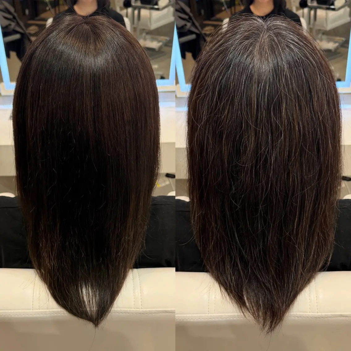 カラー ブラウンカラー ヘアカラー 稲田 麗葉のヘアスタイル