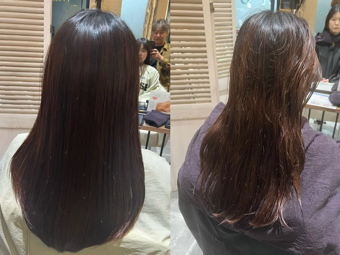 ロング 髪質改善 縮毛矯正 トリートメント 倉谷 恭平のヘアスタイル