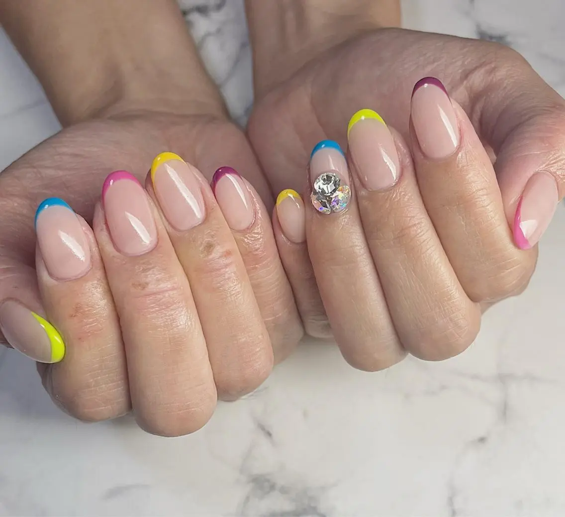 ネイル フレンチネイル ハンドネイル Mnail mayuのネイルデザイン