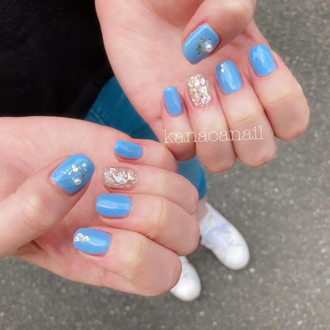 ネイル 地爪育成💅 kanaoanailのネイルデザイン