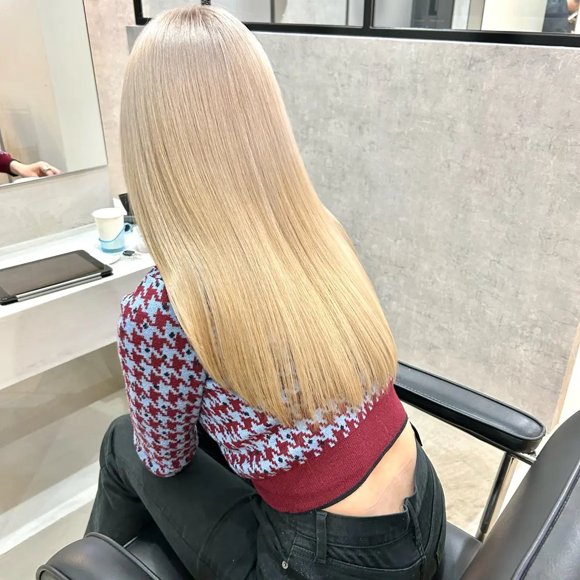 ミディアム カラー 一ノ瀬 暁のヘアスタイル