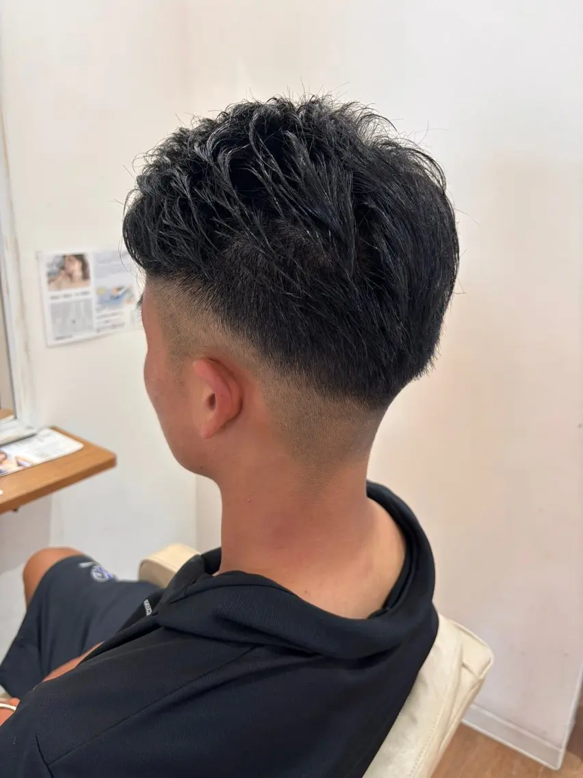 メンズ カット 永井大樹✨ 透明感カラー✨のヘアスタイル