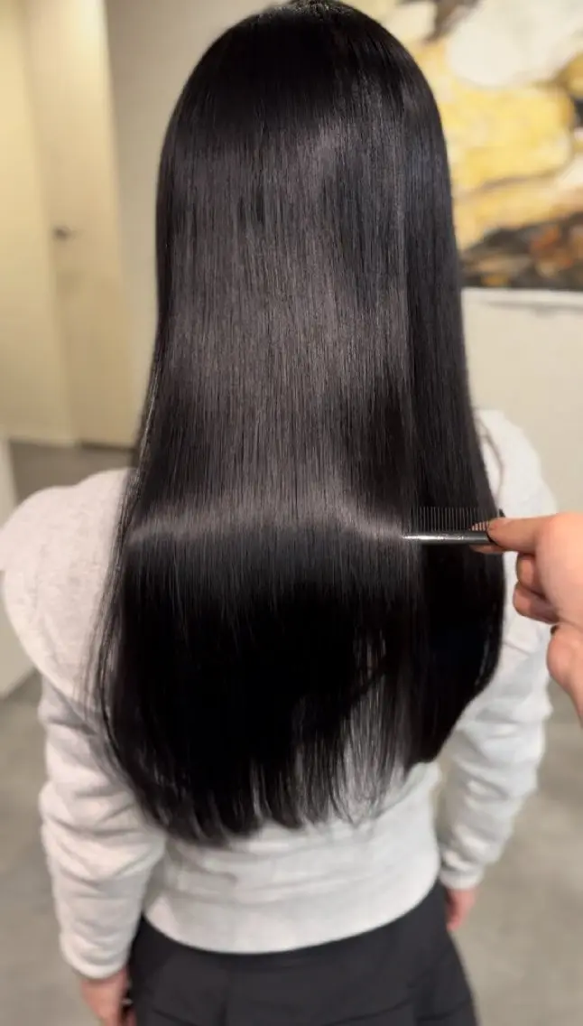 ロング 新栄 夏のヘアスタイル