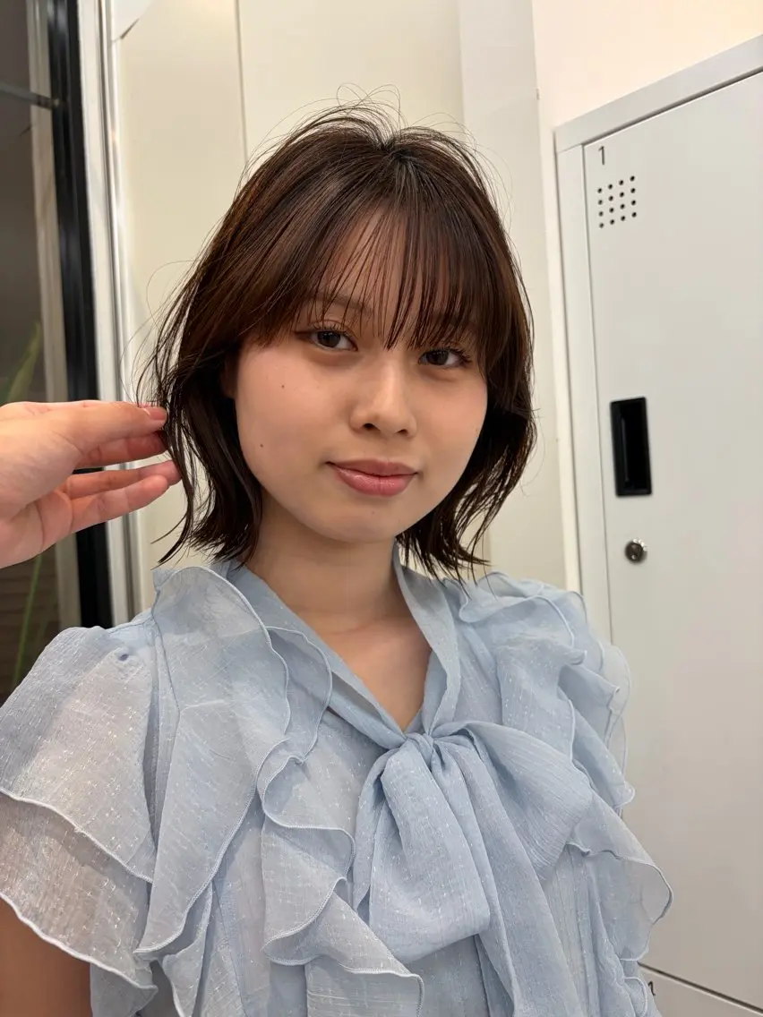 ショート 似合わせレイヤー カット/山下凌生のヘアスタイル