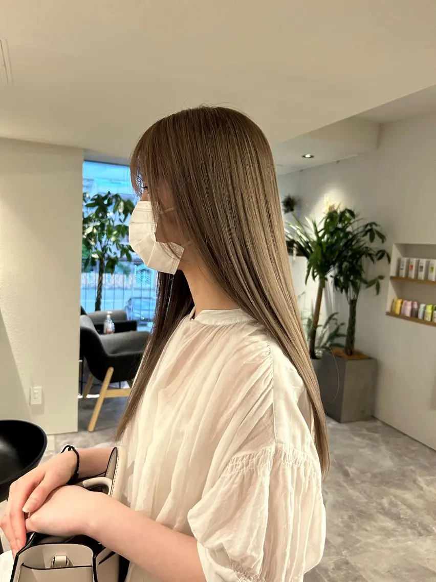 こだわりのハイトーン💞ダブルカラー＋カット+トリートメント💞の写真