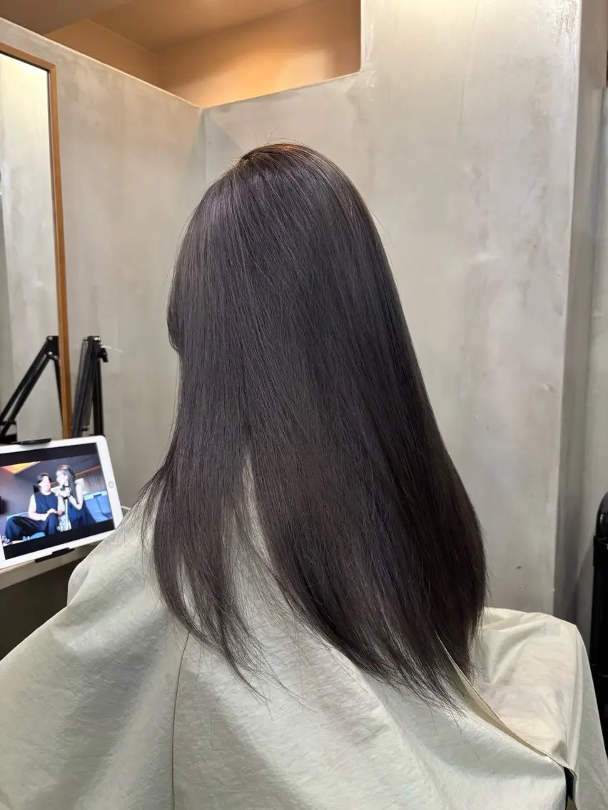 ロング カラー ヘアカラー 中園康 /カラー/ブリーチのヘアスタイル