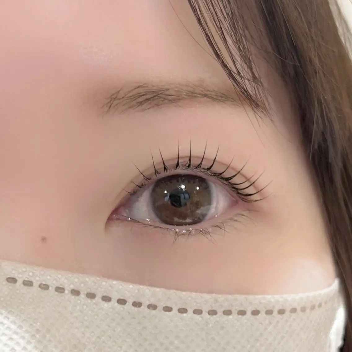 《傷まないまつ毛パーマ》コスメリフト🎀の写真