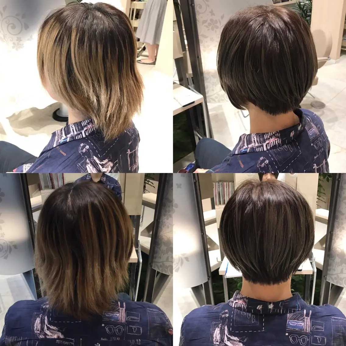 ショート カラー ブリーチ MEN'S特化🌈 KATOのヘアスタイル