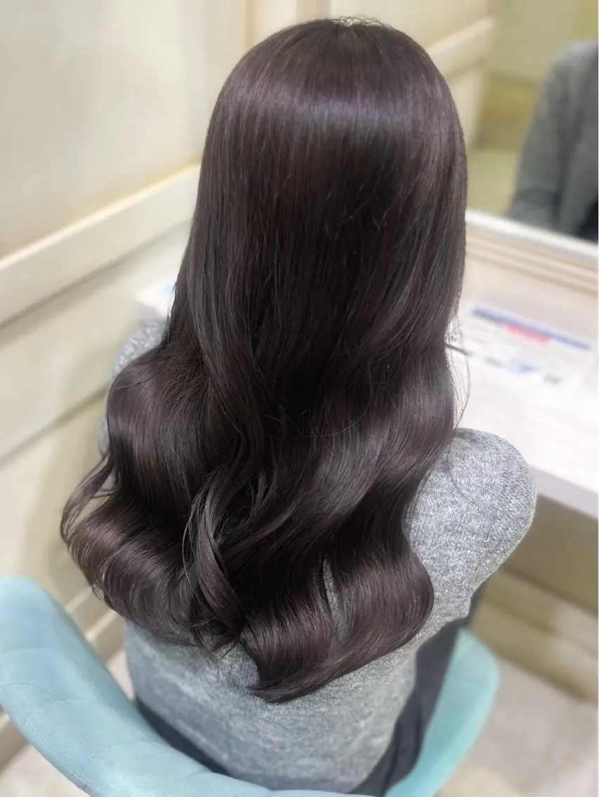 ロング カラー ヘアカラー トリートメント 🟠髪質改善縮毛矯正 YUTO🟠のヘアスタイル