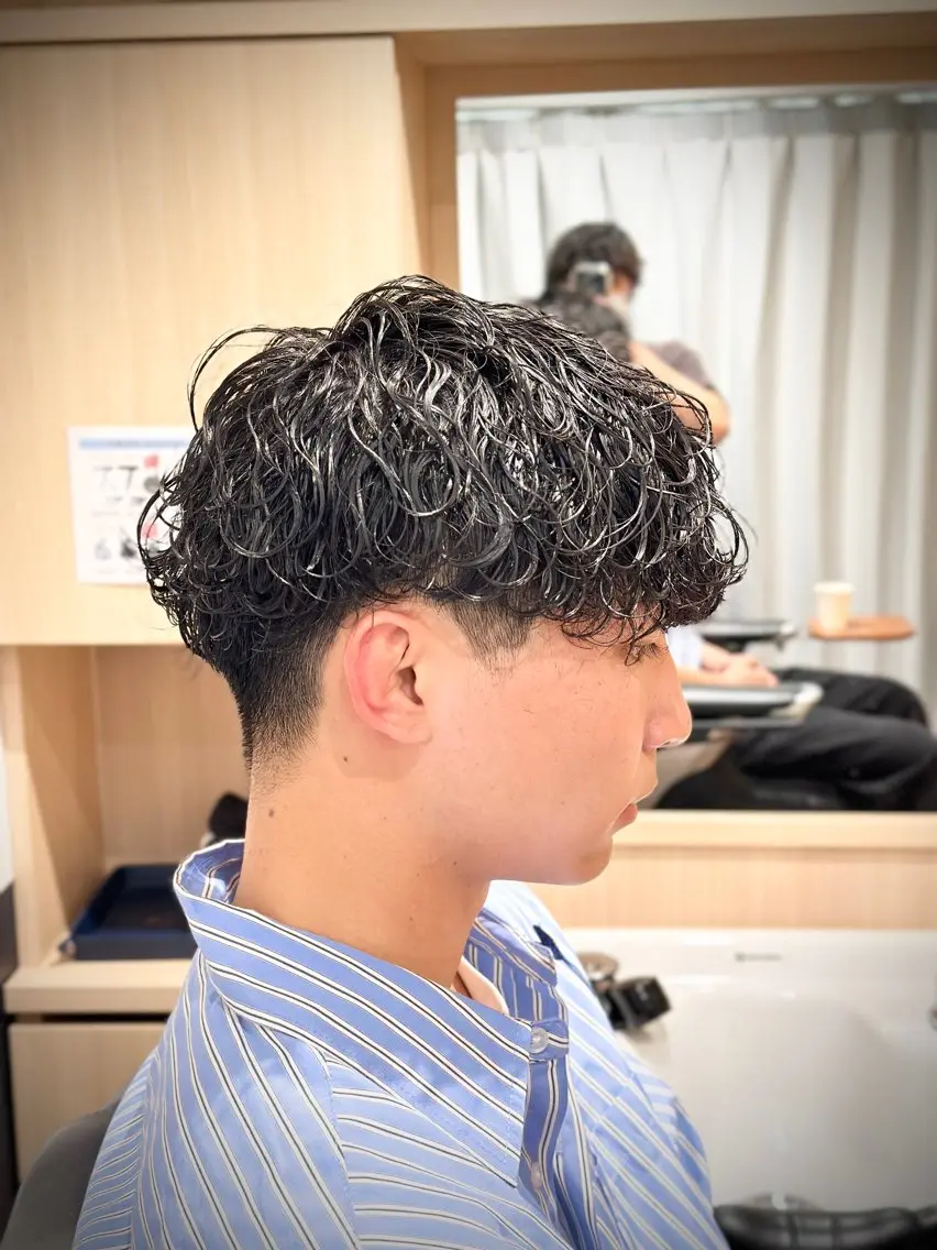 🔥直毛改善パーマ+カット✂️✔️セット苦手な方に◎の写真
