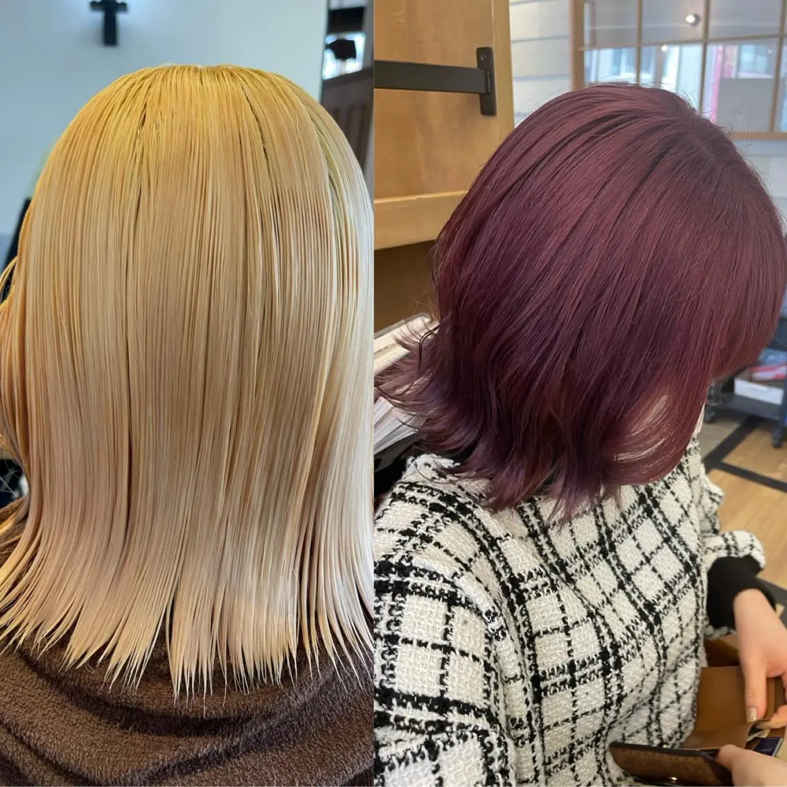 ショート カラー 渋谷の小さな美容室 🫧🪽愛子のヘアスタイル