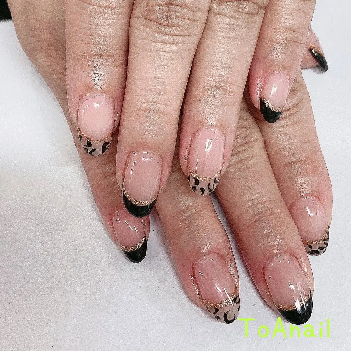 ネイル フレンチネイル ハンドネイル ToA nailのネイルデザイン