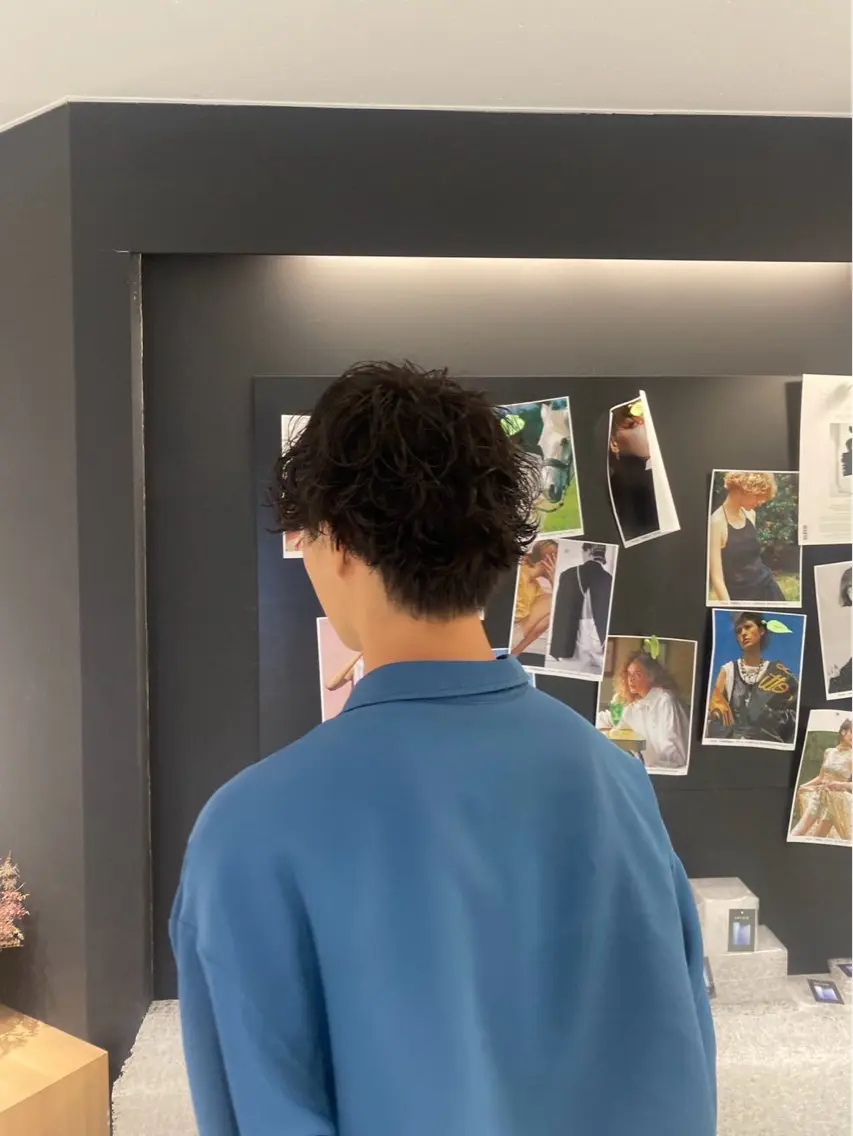 パーマ メンズ カット パーマ 🦩Suzuki Kokoro🦩のヘアスタイル