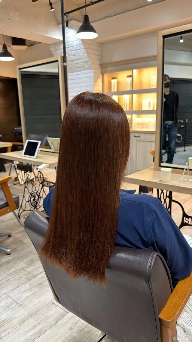 ロング カラー ヘアカラー Harue ·͜·のヘアスタイル