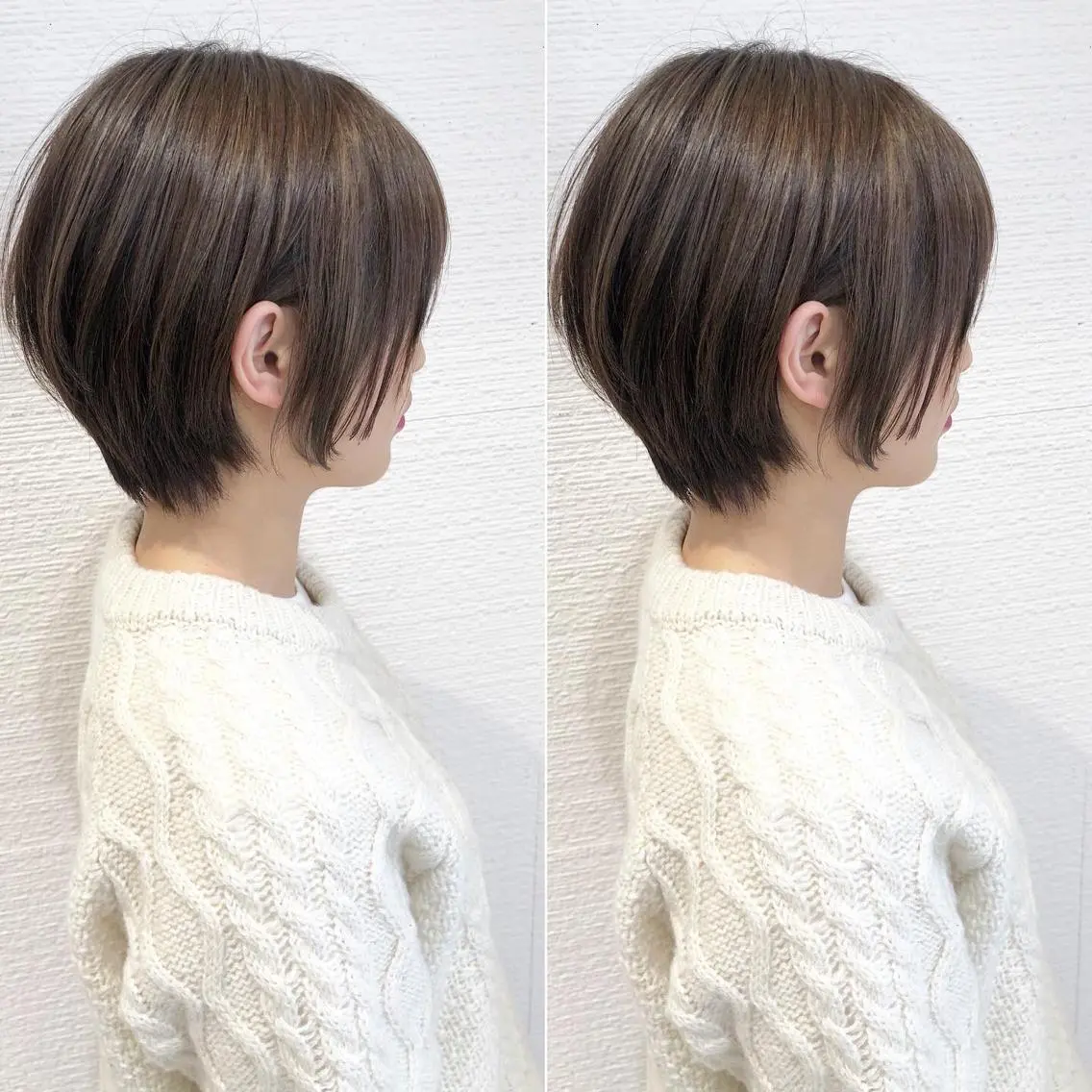 ショート カラー 三鷹で1番ショート ボブをカットする新谷のヘアスタイル