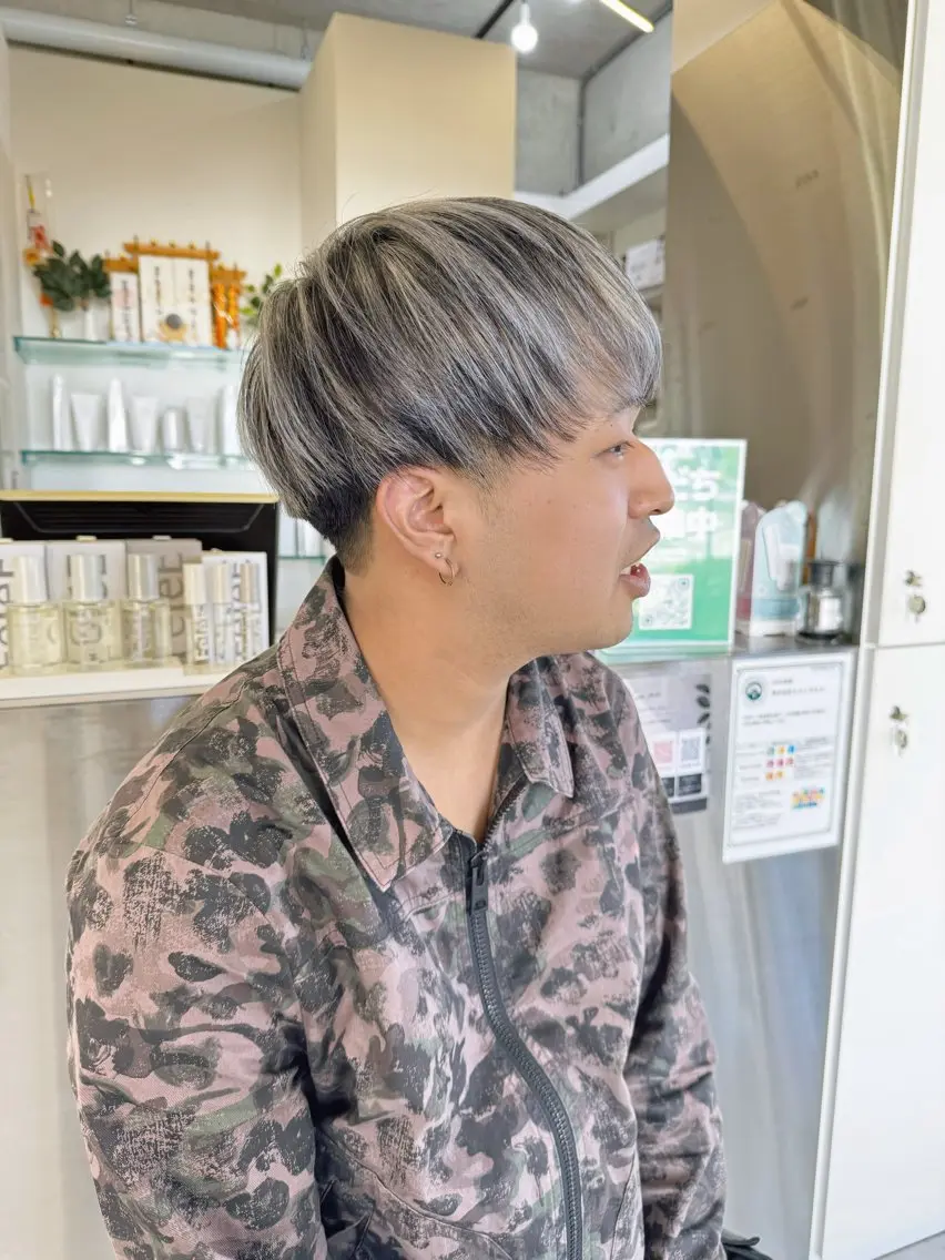 メンズ カット ヘアカラー yuimarl切田 はじめ✨のヘアスタイル