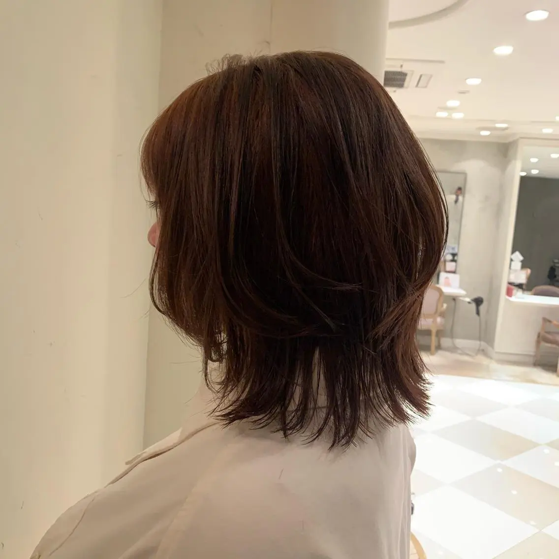 ミディアム カット Takahashi Yuriのヘアスタイル