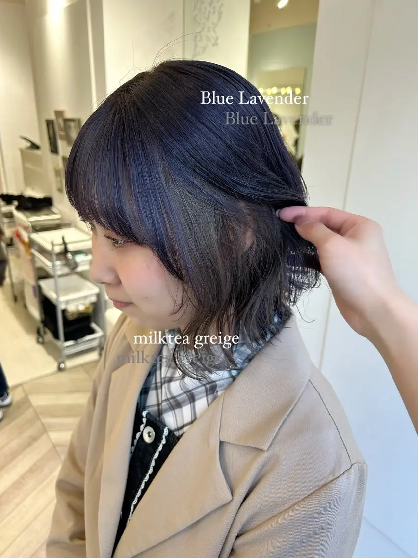 ミディアム カラー インナーカラー ヘアカラー ParveMix┊ 太田 千尋🎀🪽のヘアスタイル