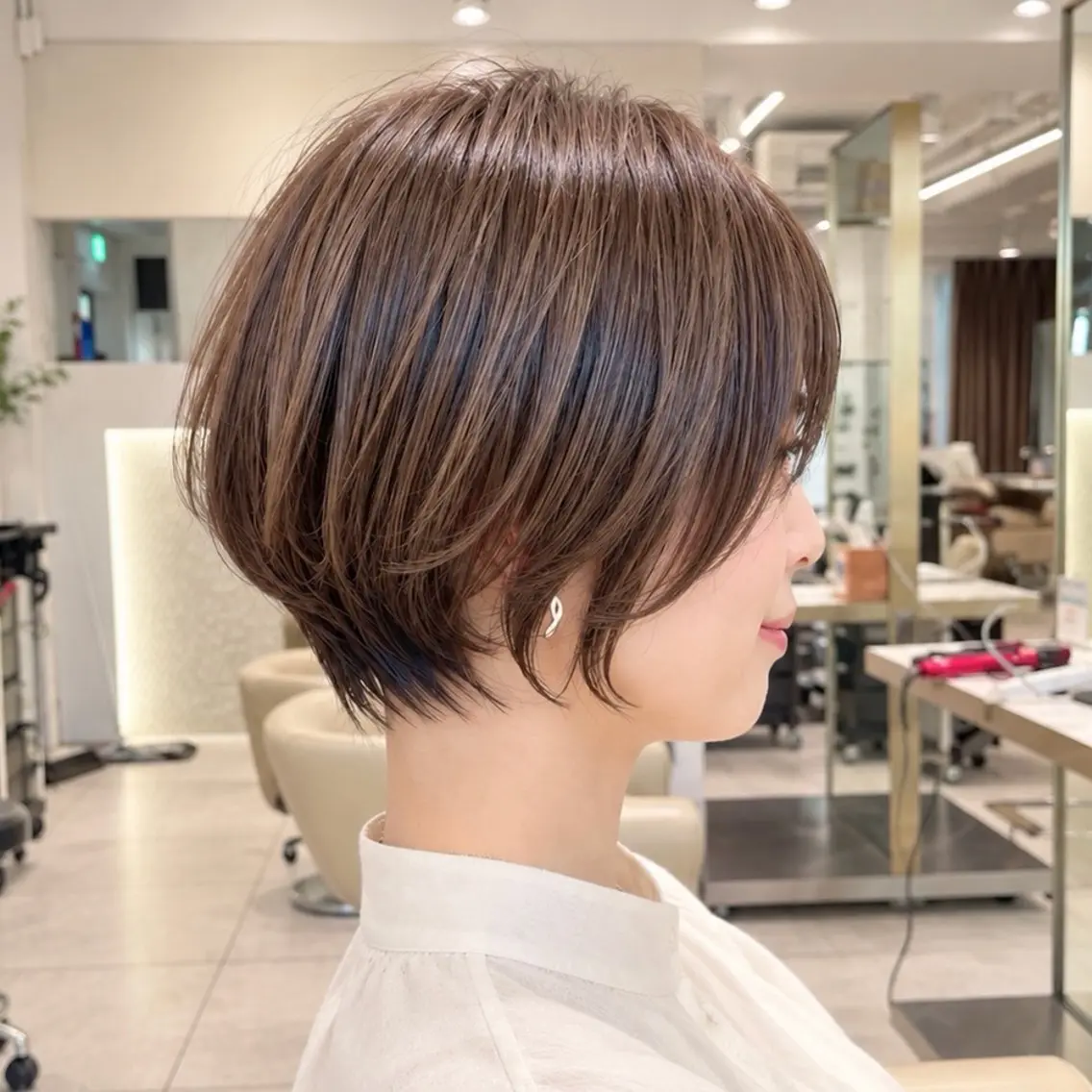 ショート 🍯無料の小顔 ショート/みゆ🍯のヘアスタイル